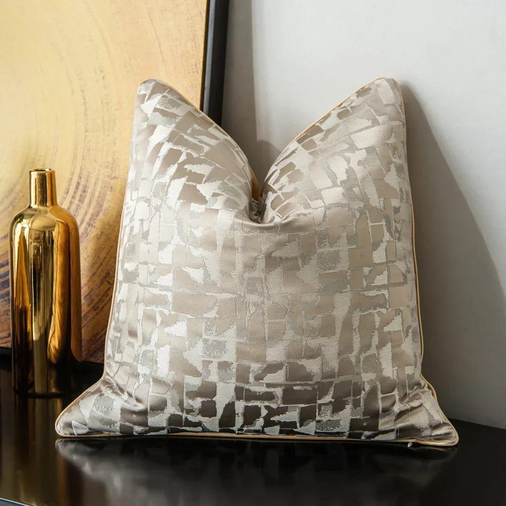 Geometric Cushion Cover Decorative Super Throw Pillow Cover For Home Sofa Living Room Hotel 30x50 45x45 50x50 60x60 Grid style
